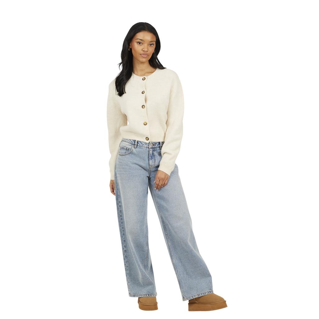 Brave Soul Womens/Ladies Jersey Knitted Cardigan
