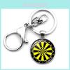 Dart Tahtası Anahtarlık Araba Süsü Yaratıcı Hediye Metal Istakoz Kapanlı Anahtarlık Modern Minimalist Tasarım