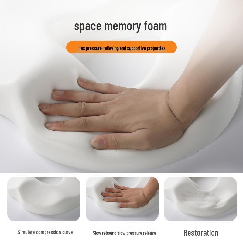 Durable Memory Foam Hemorrhoid Cushion with Breathable Design for Comfort and Support