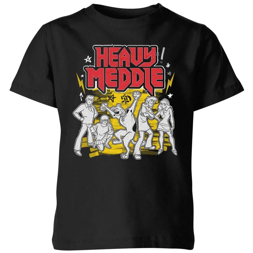 Scooby Doo Heavy Meddle Kids  T-Shirt - Black - 3-4 Years 120