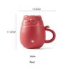 300ml Cute Cat Ceramic Mug Creative Office Cup with Lid Filter Tea Cup