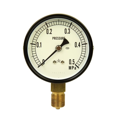 Migishita Seiki General-Purpose Pressure Gauge A75EG3/8 S-31E0.5MPA