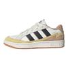 adidas Wcard Adv Cuero Versátil Cómodo Duradero Zapatillas de Skate de Caña Baja Unisex Zapatillas de Skate Blanco Brillante JQ4534