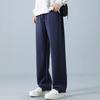 Pants Men's Spring and Autumn New Sports Wide-leg Pants Loose Drape Straight High-waisted Sweatpants Fashionable Solid Color Casual Trousers