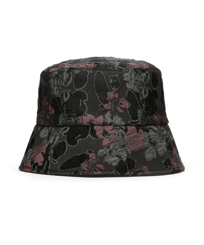 Eondeokeonteulolseutyudio Jacquard Bucket Hat Plain Bucket / Jacquard / D Grey