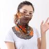 Women's Versatile Silk Neck Gaiter: Pullover, Sun Protection, Ear-Hanging, All-Match Scarf & Mask