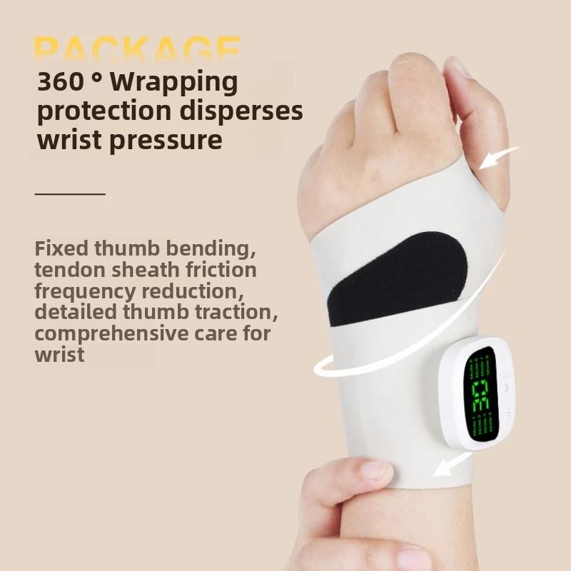 Verstellbare Elektro-Muskel-Handgelenksmanschette – Gezielte Massage & Sehnenunterstützung für Handbeweglichkeit, Erholung & Gelenkstabilität