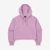 Cotton Blend Half Zip Hoodie