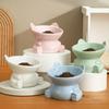 Creative Pet High Foot Bowl Ceramic Pet Drinking Feeder Dog Food Feeding Basin  Neck Protection