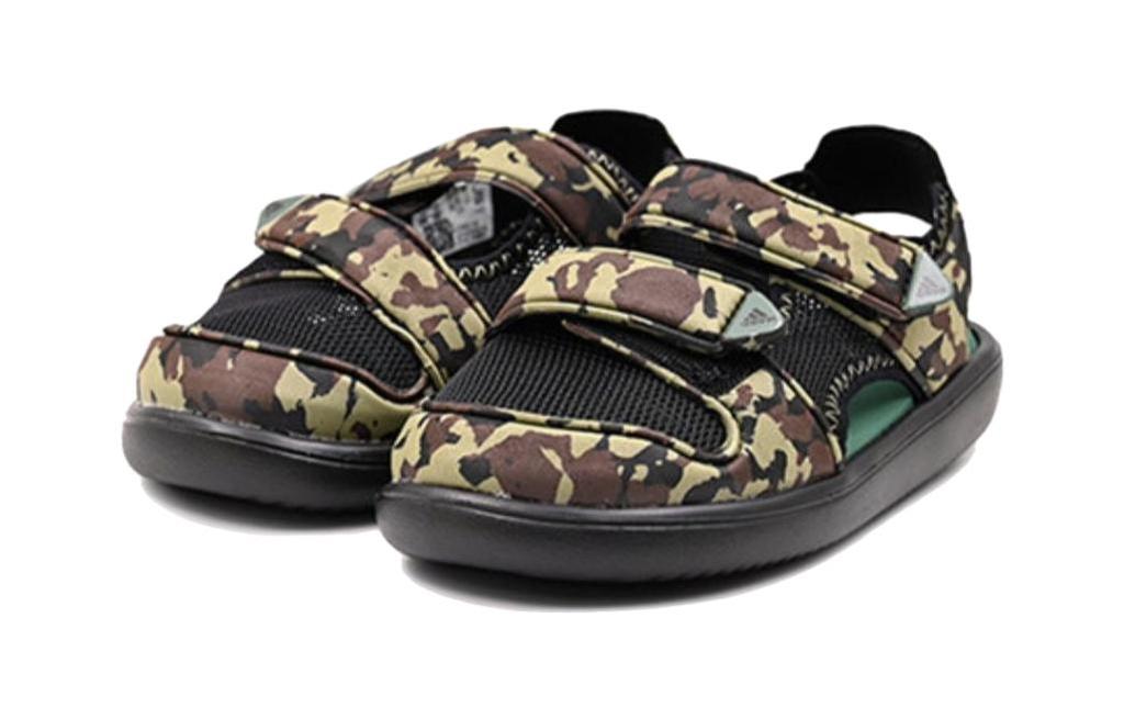 Adidas Water Sandal Ct C Children's Sandals Black Green Children Aged 3 7 Years Old HP6790
