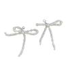 1 Pair Lovely Bowknot Phone Pendant Beaded Keyrings Bag Accessory Elegant Bag Ornament Shoe Pendant for Any Occasion