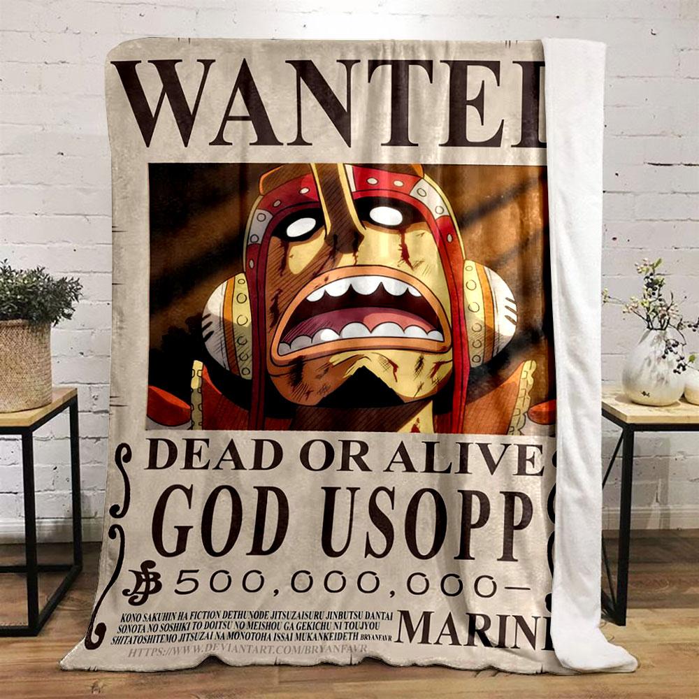Wanted Poster Parody Blanket Design Print Blanket Soft and Cozy Perfect for the Living Room Bed Sofa or a Nap,gift
