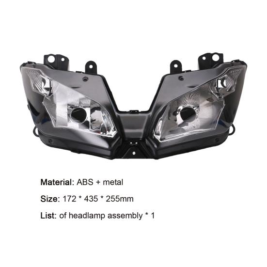 High-quality Motorcycle Headlamp Super Bright ABS Replacement Parts