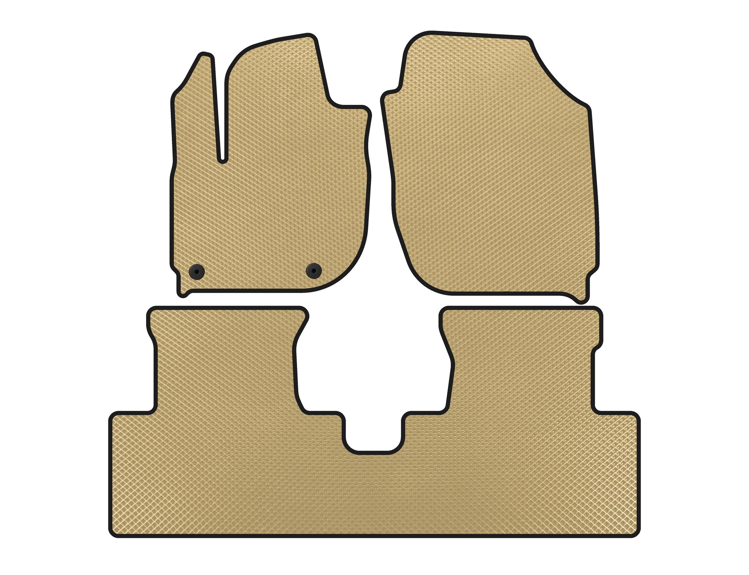 

EVA mats (Electric, Beige) for Honda X-NV/Ciimo X-NV