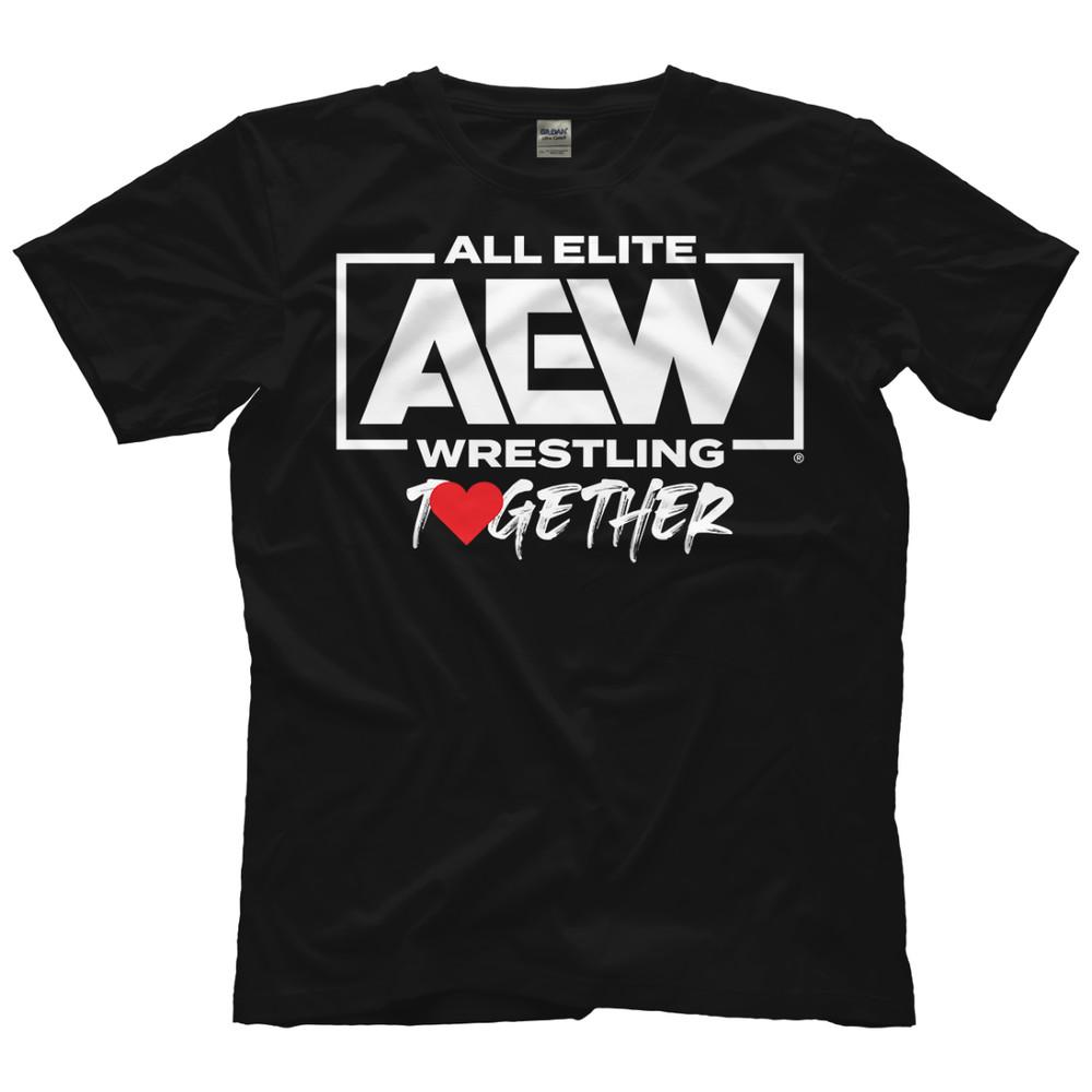 AEW Together AEW Official TShirt Unisex T-Shirt Graphic Tee S