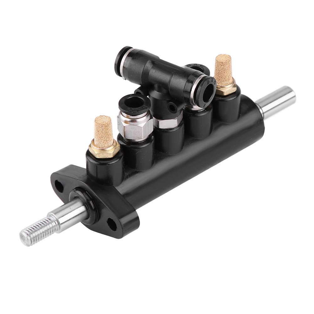 KIMISS Aluminum Alloy Car Air Control Valve, Foot Pedal Valve, Tire Changer for Rangers, Tool (Black) (3))