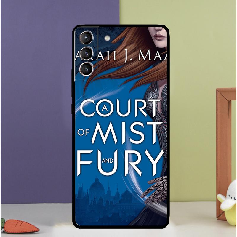 A Court of Mist and Fury Sarah J Maas Phone Case For Samsung Galaxy S21 FE S22 Ultra Note 20 10 S8 S9 S10 Plus S10e S20 FE Cover