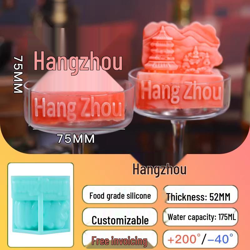 Crocodile-Shaped Silicone Ice Cube Tray for Whiskey – Large, Food-Grade, Cartoon Design