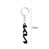 LQFH2 3D Metal Car Keychain for KIA  K2 K3 K5 K7 Soul Rio Cerato Forte Optima Sportage Ceed Stonic Oprius GT Line Key Ring Accessorie