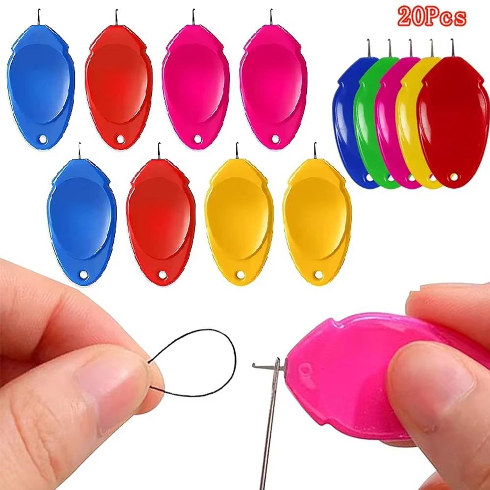 Hand Sewing Threaders Automatic Needle Threader Embroidery DIY Sewing Machine Threader Random Color