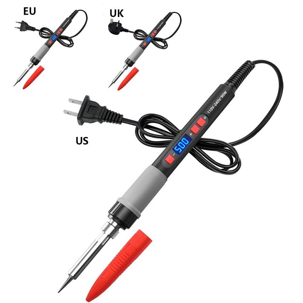EU/US/UK Plug Digital Display Soldering Iron 90W Soldering Iron Pen DIY Projects