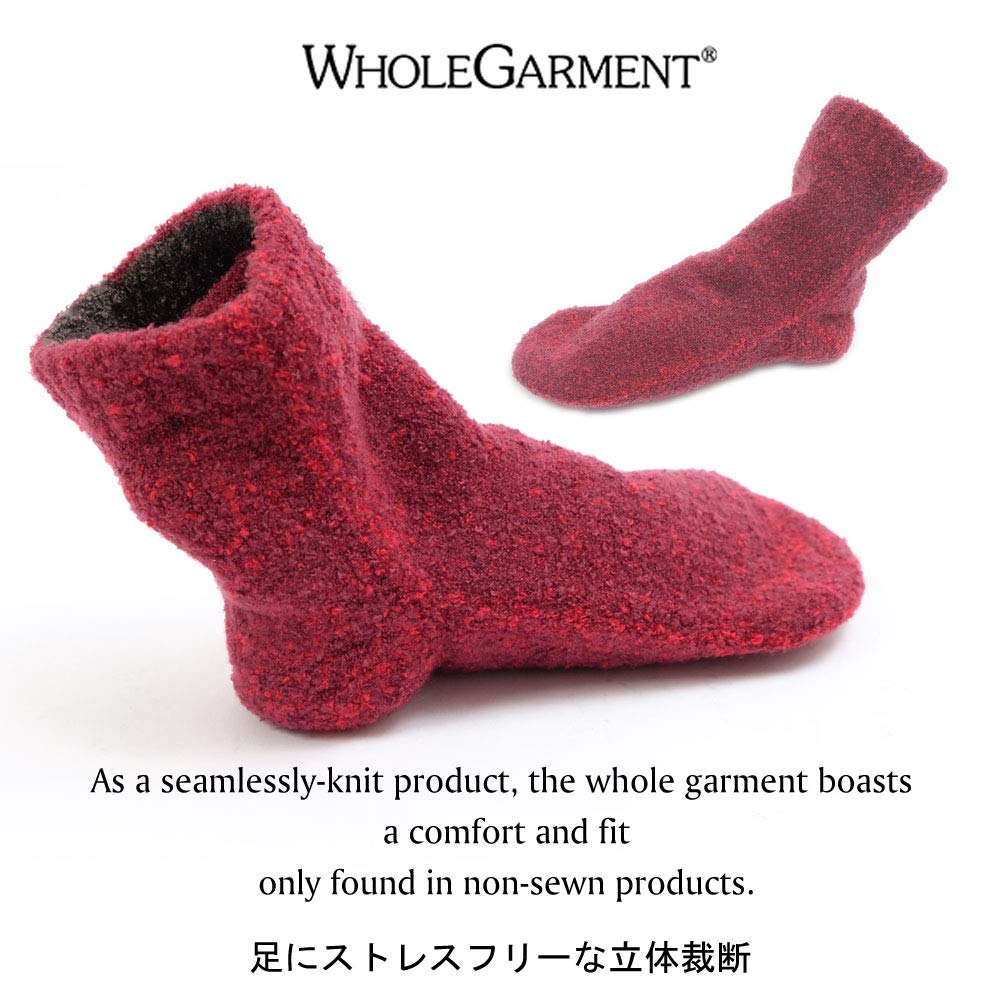 SocksDEPO Round Toe Loose Short by Made In "Fluffy Socks, Fit, Single, Type" Tebukuro-ya, Japan, Black, Approx. 19-27cm