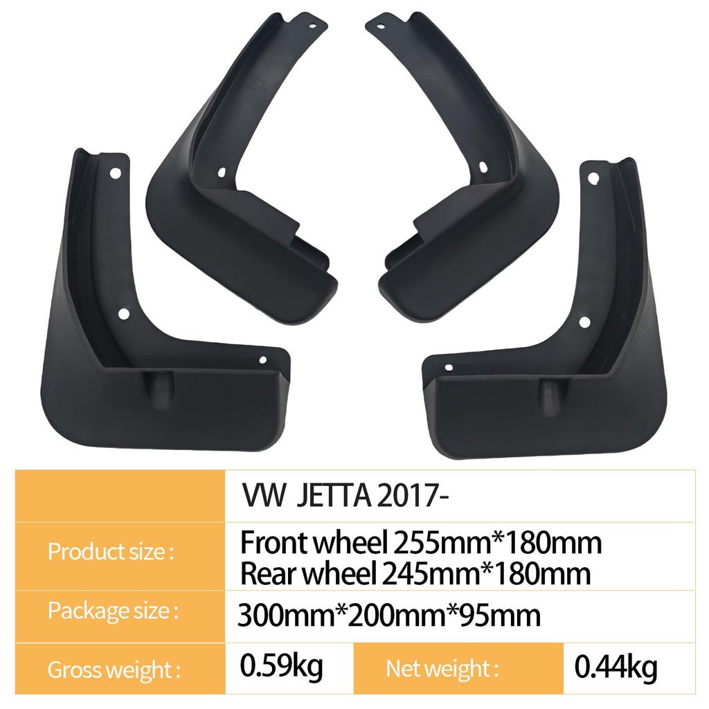 Kompatibler Kotflügel für 2017 Volkswagen Jetta Auto Reifen