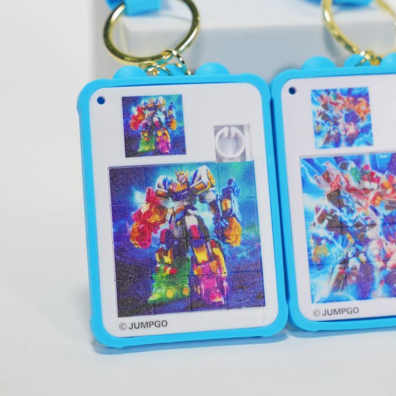 

Kiki Hyunka Fighter: Super Cool Electric Light Tangram Puzzle for Kids