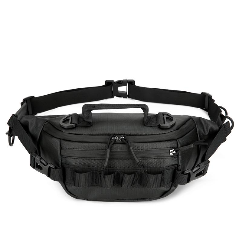 Men's Multi-Functional Outdoor Hiking Chest and Waist Bag - Fitness Sports Crossbody