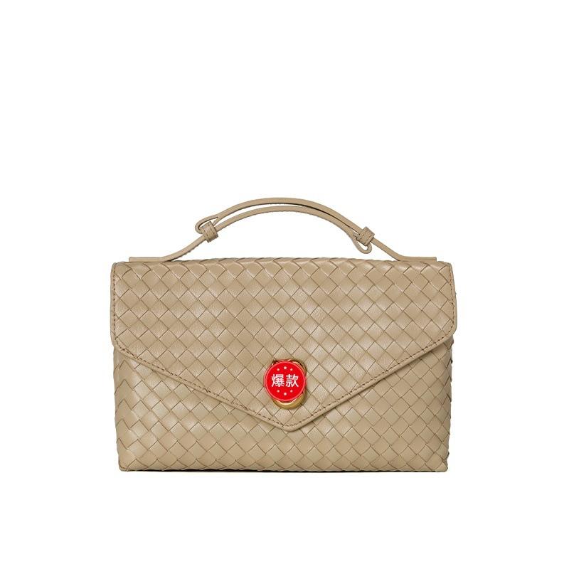 Gewebte Tasche für Damen, die gleiche hochwertige leichte Luxus-Handtasche für Abendveranstaltungen großer Marken, eine Umhängetasche in Umschlagform für Damen