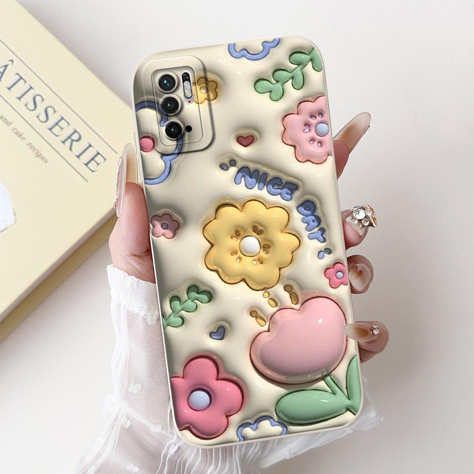 For Xiaomi Poco M3 Pro 5G Phone Case Poco M3 M3Pro Cute New Design Soft Silicone Shockproof Cases