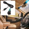 DC12V Car USB Adapter Audio USB Cable Switch Black For Golf- And Other Models Direct Installation Car Accessories