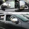 For Jeep Grand Cherokee 2014 2015 2016 2017 2018  Door Rearview Mirror Cover Trims ABS Carbon Fiber Car Styling Accessories