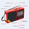 Radio FM AM SW Portable Radios AM FM Rechargeable Shortwave Radio Battery Powered Full Waves USB TF MUsic Box Bluetooth Speaker