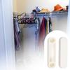 8 Pcs White ABS Plastic Rod Spacer Closet Rod End Caps, Wire Shelf End Caps, Closet System Parts,Durable Wardrobe & Closet Pole Accessories