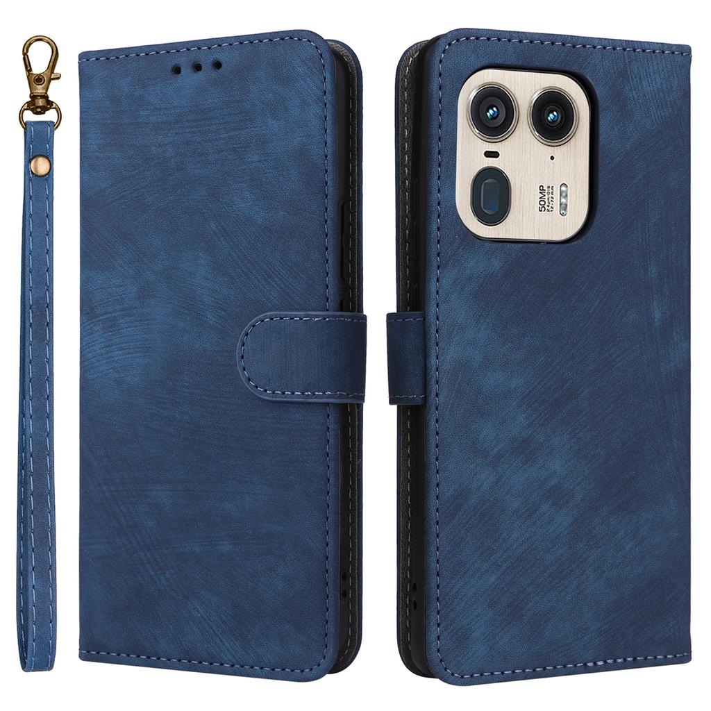 For Motorola Edge 50 Ultra 5G/Moto X50 Ultra 5G Phone Case Wallet PU Leather Flip Cover with RFID Blocking