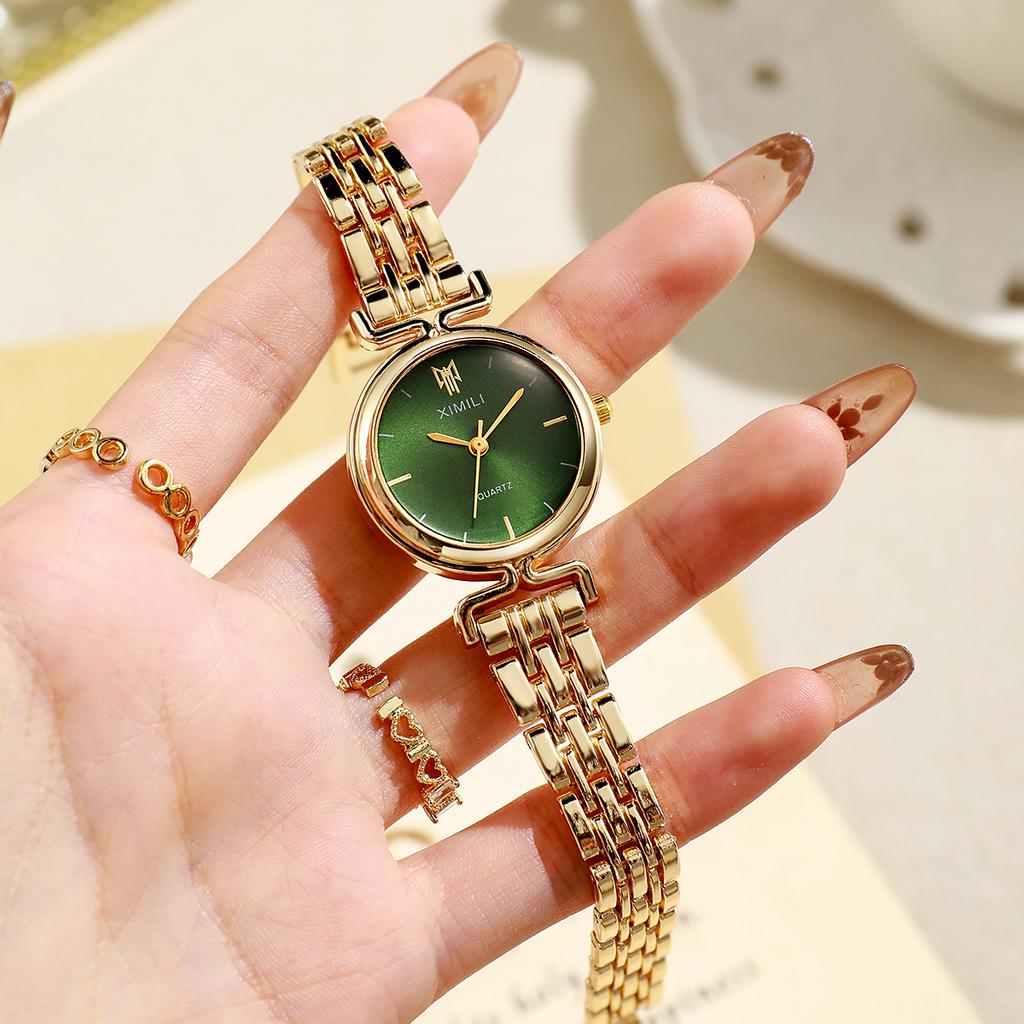 Niche Exquisite Light Luxury Women'S Round Watch Women'S Minimalist Premium Light Luxury Quartz Pointer Women'S Watch