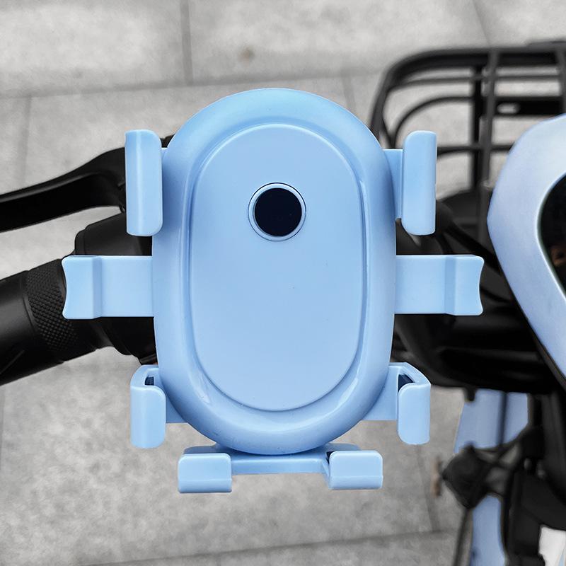 Cute Cartoon Shockproof Phone Holder for Bikes and Electric Vehicles - Ideal for Navigation and Delivery Riders