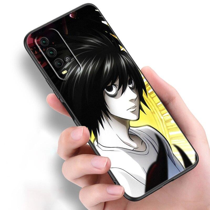 Anime Manga Death Note Ryuk Silikon Handyhülle Für Xiaomi Redmi Note 11 10 9 8 Pro 11T 10T 10S 9S 8T 9 9A 9C 9T Schwarze Hülle