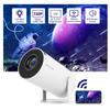 New HY300 Smart Projector 4K Android 11.0 MINI Portable 5G WIFI Home Cinema 720P for SAMSUNG Apple Outdoor 1080P 4K Movie HDMI
