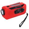 Notradio - DIOCHE - Modell 2000mAh - Wasserdicht IPX3 - Solar- und Handkurbelaufladung
