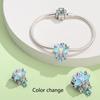 New 925 Silver Original Luminous Chameleon Firefly Beaded Jewelry Bead Bracelet