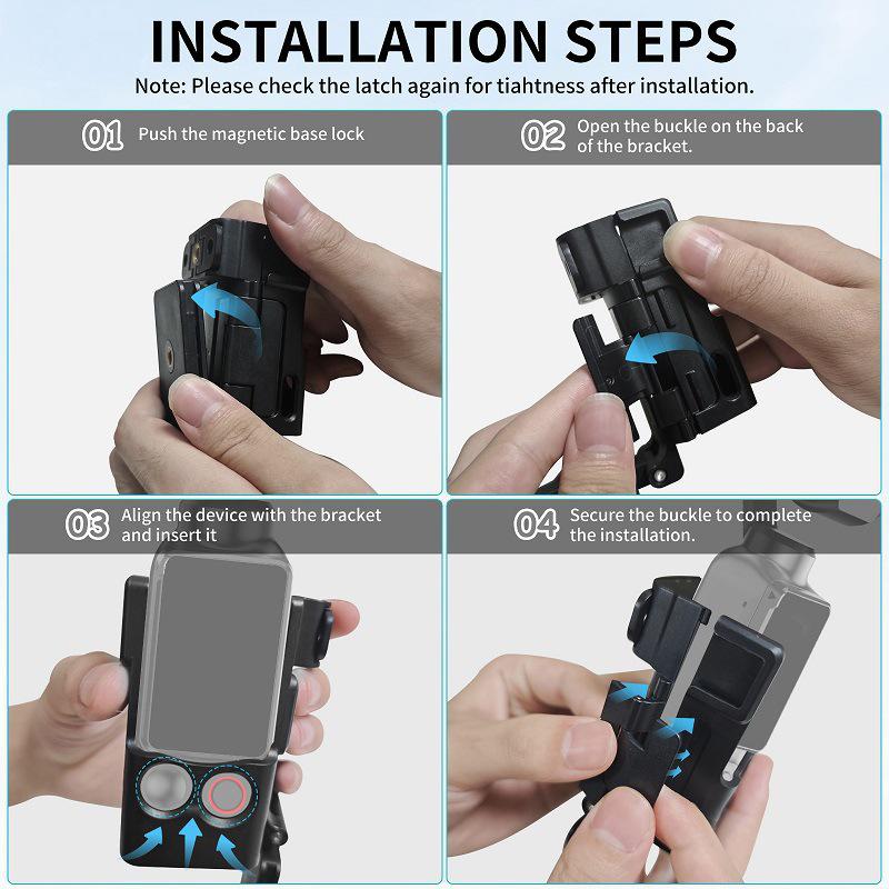 DJI OSMO POCKET 3 Protective Expansion Frame Adapter Clip