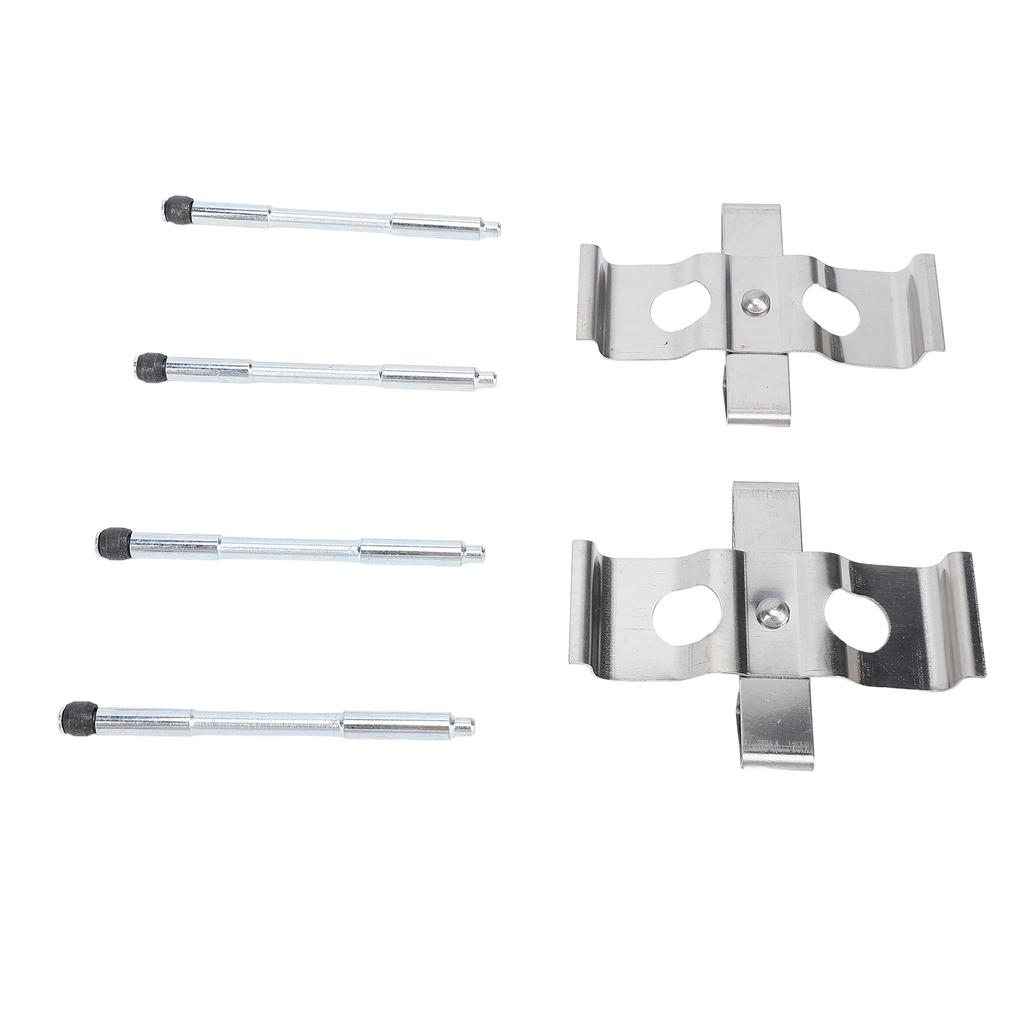Disc Brake Caliper Hardware Kit MBA1296 Stainless Steel Front Brake Pads Fitting Kit with Pins Clips for 406 Coupe