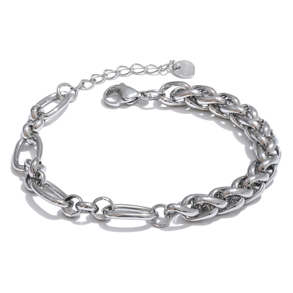 

Yhpup Fashion Stainless Steel Metal Chain Statement Bracelet Bangle 18K Gold Waterproof Plated Jewelry Bijoux Femme