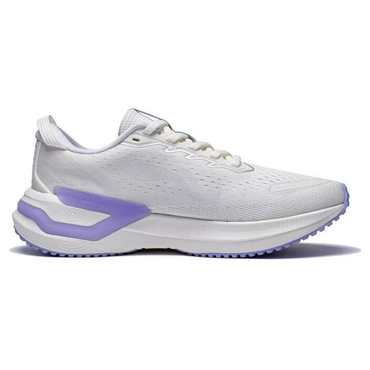 Li Ning YueYing 3.0 Cushioning Slip Resistant Abrasion Resistant Breathable Low Top Running Shoes Women's White ARHT020-1