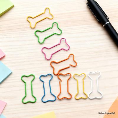 Colorful Animal-Shaped Paper Clips - Cute, Plastic-Coated Bookmarks for Students