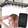 36cm Booster Top Spray Large Shower Head Square Thick Anti-clogging Bathroom Household Shower Head Set