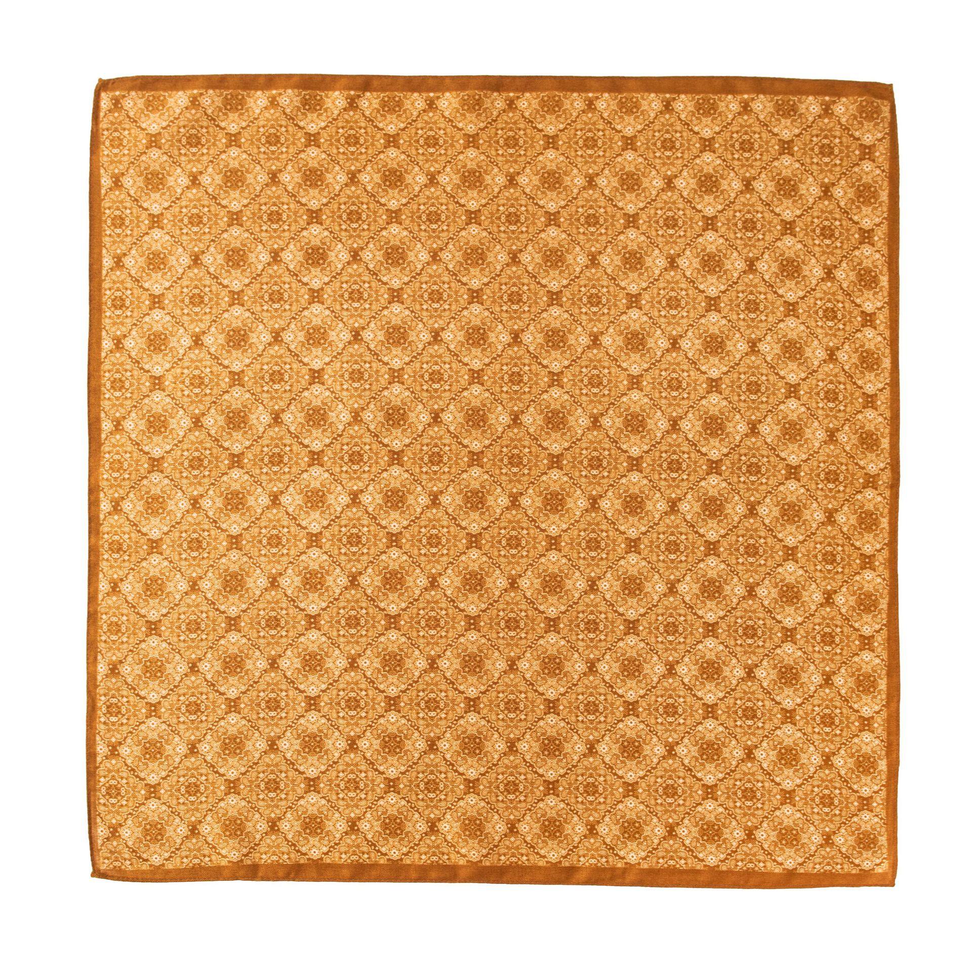 

Имитация шелкового шарфа, ретро принт, маленький квадратный шарф, элегантная мода, высокое чувство, универсальный темперамент, деловой шарф для通勤 70*70cm