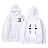 Anime Spirited Away No Face Man Grafická Mikina Unisex 90. léta Manga Harajuku Mikina Unisex Dámská Móda Ležérní Nadměrná mikina